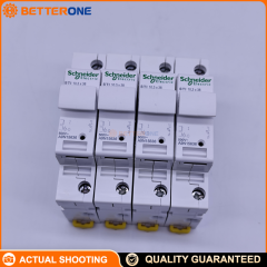 Schneider Electric A9F19363 Acti9 iC65N Miniature Circuit Breaker (MCB), 3P 63A, D Curve, Thermal-Magnetic Protection, 400V, 6kA@440V Breaking Capacity, DIN Rail Mount, Tunnel Terminals (Top/Bottom Wiring)