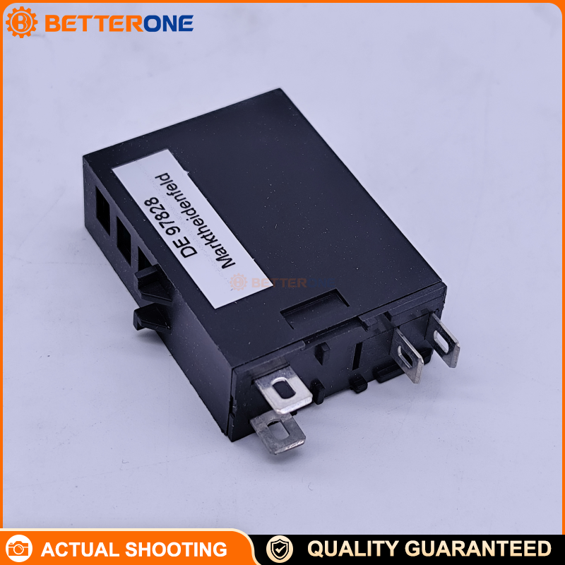 Schneider Electric ABS7SC3E Advantys Telefast ABE7 Plug-In Solid State Relay (SSR), Output Relay Module, 24VDC Input, 5–48VDC Load Output 2A, 12.5mm Pitch (≈12mm Width), High-Speed Response, For ABE7 Prewired Sub-Bases (Set of 4)