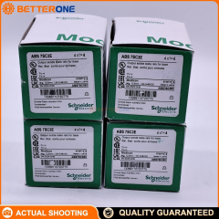 Schneider Electric ABS7SC3E Advantys Telefast ABE7 Plug-In Solid State Relay (SSR), Output Relay Module, 24VDC Input, 5–48VDC Load Output 2A, 12.5mm Pitch (≈12mm Width), High-Speed Response, For ABE7 Prewired Sub-Bases (Set of 4)