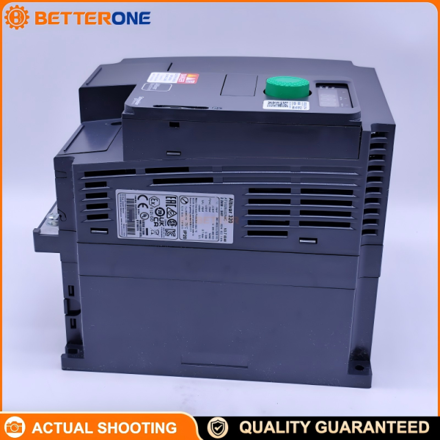 Schneider Electric ATV320U22N4C Altivar Machine ATV320 Variable Speed Drive (VFD), 2.2kW Heavy Duty, 3-Phase 380–500VAC, 5.5A, Integrated Brake Chopper, Class C2 EMC Filter, IP20, Modbus Serial & CANopen