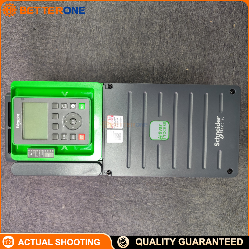 Schneider Electric ATV630U75N4 Altivar Process ATV630 Variable Frequency Drive (VFD), 7.5kW / 10HP Normal Duty, 5.5kW / 7.5HP Heavy Duty, 3-Phase 380–480VAC (-15%/+10%), IP21 / UL Type 1, Integrated EMC Filter C2/C3, 16.5A Output @4kHz, 0.1–500Hz