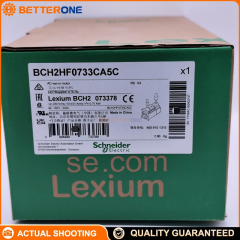 Schneider Electric BCH2HF0733CA5C BCH2 AC Servo Motor, 750W, 80mm Flange, 3000rpm Rated / 5000rpm Max, 2.39Nm Rated / 7.16Nm Peak, 220V 1/3-Phase, 20-bit Single-Turn Absolute Encoder, Keyed Shaft 19mm, Oil Seal, Free Lead Connection, IP65 (IM B5/IM V1)