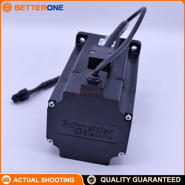 Schneider Electric BCH2HF0733CA5C BCH2 AC Servo Motor, 750W, 80mm Flange, 3000rpm Rated / 5000rpm Max, 2.39Nm Rated / 7.16Nm Peak, 220V 1/3-Phase, 20-bit Single-Turn Absolute Encoder, Keyed Shaft 19mm, Oil Seal, Free Lead Connection, IP65 (IM B5/IM V1)