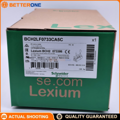 Schneider Electric BCH2LF0733CA5C BCH2 Lexium 28 AC Servo Motor, 80mm Flange, 750W, 3000rpm Rated / 5000rpm Max, 2.39Nm Stall Torque, 20-bit Single-Turn Absolute Encoder, 220V 1/3-Phase, Keyed Shaft + Oil Seal, Leads Connection, IP65
