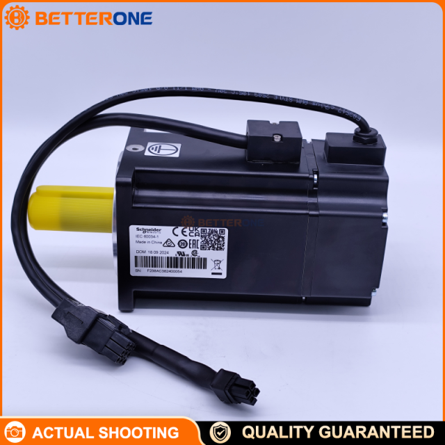 Schneider Electric BCH2LF0733CA5C BCH2 Lexium 28 AC Servo Motor, 80mm Flange, 750W, 3000rpm Rated / 5000rpm Max, 2.39Nm Stall Torque, 20-bit Single-Turn Absolute Encoder, 220V 1/3-Phase, Keyed Shaft + Oil Seal, Leads Connection, IP65