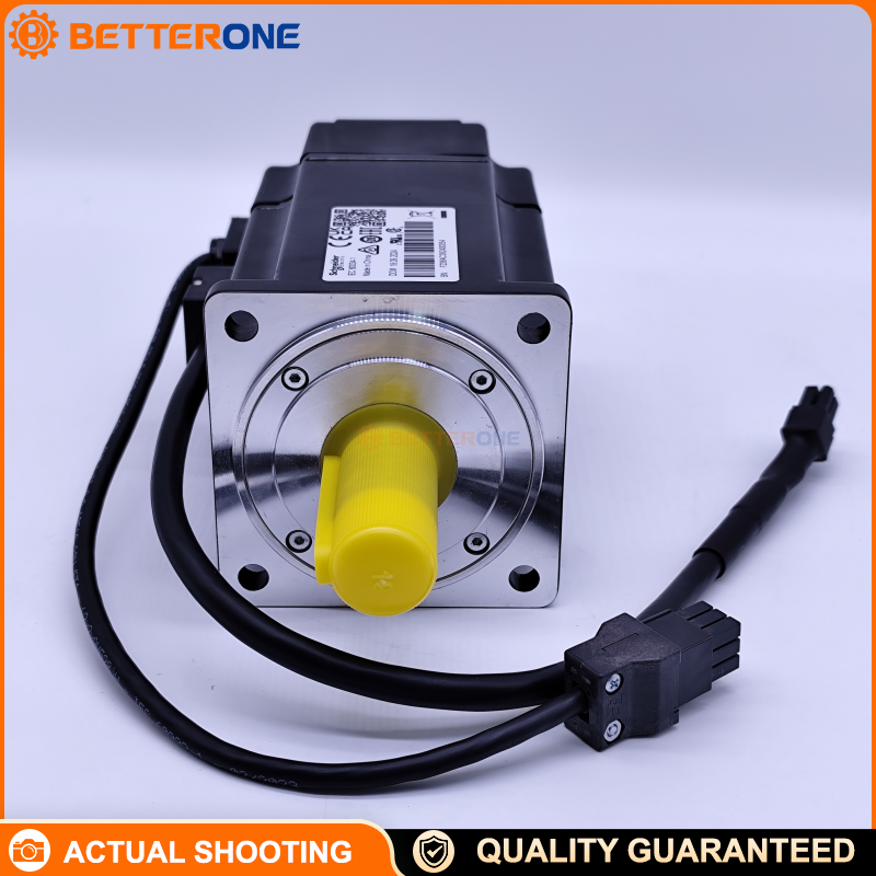 Schneider Electric BCH2LF0733CA5C BCH2 Lexium 28 AC Servo Motor, 80mm Flange, 750W, 3000rpm Rated / 5000rpm Max, 2.39Nm Stall Torque, 20-bit Single-Turn Absolute Encoder, 220V 1/3-Phase, Keyed Shaft + Oil Seal, Leads Connection, IP65
