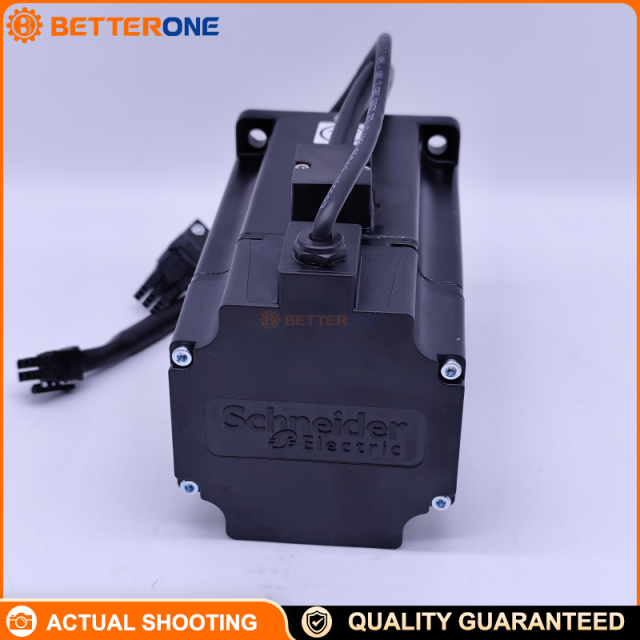 Schneider Electric BCH2LF0733CA5C BCH2 Lexium 28 AC Servo Motor, 80mm Flange, 750W, 3000rpm Rated / 5000rpm Max, 2.39Nm Stall Torque, 20-bit Single-Turn Absolute Encoder, 220V 1/3-Phase, Keyed Shaft + Oil Seal, Leads Connection, IP65