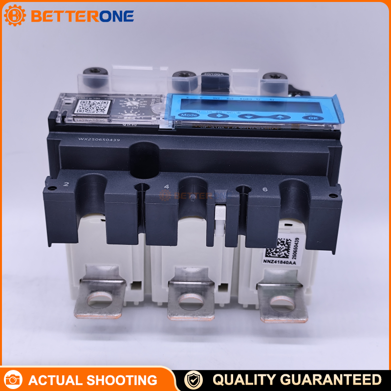 Schneider Electric C1036E100 MicroLogic 6.2E Electronic Trip Unit, For ComPacT NSX100/160/250, 3P 3D, LSIG Protection, Energy Meter + LCD Display, Rating 100A @ 40°C, Ue 690VAC, Fixed Mount, IP40