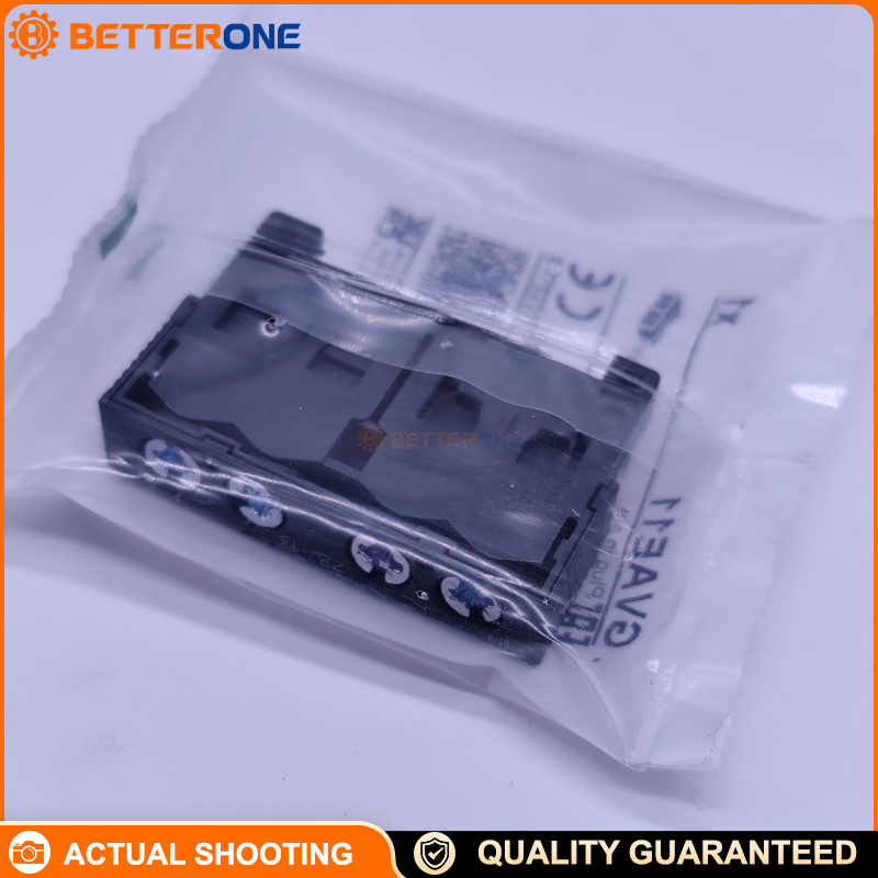Schneider Electric GVAE11 TeSys Deca Auxiliary Contact Block, 1NO+1NC Instantaneous, Front/Top Mount for GV2 & GV3 Manual Motor Starters/Protectors, Screw Clamp Terminals, 2A @ 240VAC, 1A @ 60VDC