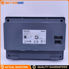 Schneider Electric HMIET6400 Easy Harmony ET6 7" Wide HMI Touch Panel, 800×480 WVGA, 16M Colors, Single-Touch Resistive, Ethernet 10/100, COM1 RS-232C + COM2 RS-422/485, USB Host/Device, RTC, 24VDC, IP65 Front, Vijeo Designer Basic