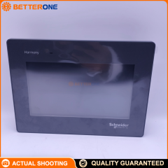 Schneider Electric HMIET6400 Easy Harmony ET6 7" Wide HMI Touch Panel, 800×480 WVGA, 16M Colors, Single-Touch Resistive, Ethernet 10/100, COM1 RS-232C + COM2 RS-422/485, USB Host/Device, RTC, 24VDC, IP65 Front, Vijeo Designer Basic