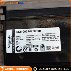 Schneider Electric ILM1002P02F0000 PacDrive 3 Integrated Servo Motor with Integrated Drive, 4.4Nm Continuous Stall, 3000rpm Nominal, 250–700V, Absolute Multiturn SinCos Hiperface (128 Periods), With Holding Brake 5.5Nm, 100mm Flange, IP54