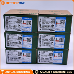 Schneider Electric LC1D32B7C TeSys D Contactor, 3P (3NO), AC-3 32A ≤440VAC, 24VAC 50/60Hz Coil (B7), 15kW @ 400VAC, Built-in 1NO+1NC Aux (Mirror NC), Screw Clamp Terminals, DIN-Rail/Panel Mount, Up to 100kA SCCR