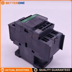 Schneider Electric LC1D123F7 TeSys Deca Contactor, 3P (3NO), AC-3/AC-3e 12A 0–440V, 110VAC 50/60Hz Coil (F7), Built-In 1NO+1NC Aux (Mirror NC), Spring Terminals, DIN-Rail/Panel Mount, 5.5kW @ 400V, 7.5HP @ 480VAC