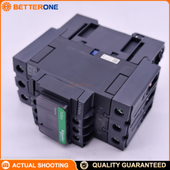 Schneider Electric LC1D40AM7C TeSys Deca Contactor, 3P (3NO), AC-3/AC-3e Up to 440V, 41A, 220VAC 50/60Hz Coil (M7), EverLink Terminal, Built-In 1NO+1NC Aux (Mirror NC), DIN-Rail/Panel Mount