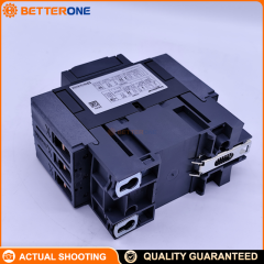 Schneider Electric LC1D65ABNE TeSys Deca IEC Contactor, 3P (3NO), AC-3/AC-3e 65A Up to 440V, AC-1 80A, Wide-Range 24–60VAC/DC Electronic Coil, EverLink BTR Terminals, Built-In 1NO+1NC Aux (Mirror NC), 30kW @ 400V, 40HP @ 480VAC, IP20