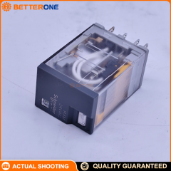 Schneider Electric RXM4LB2B7 Harmony Miniature Plug-In Relay, 4C/O (4PDT), 24VAC 50/60Hz Coil, 3A (Ithe), With LED Indicator & Mechanical Flag, Socket Mount for RXZE Base, 250VAC/28VDC Switching