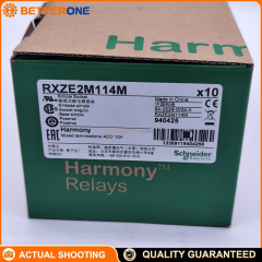 Schneider Electric RXZE2M114M Harmony Relay Socket Base, For RXM2 (2CO) & RXM4 (4CO) Plug-In Relays, 14-Pin, Screw Terminal, Mixed Contact Arrangement, DIN-Rail or Panel Mount, Ith 10A, System Voltage <250V