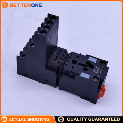 Schneider Electric RXZE2S114M Harmony Relay Socket Base, Separate Contact Terminals, For RXM4/REXL 4CO Plug-In Relays, 14-Pin, Screw Terminals, DIN-Rail or Panel Mount, Ith 10A (<250VAC), Flat Pins, RXZ Series
