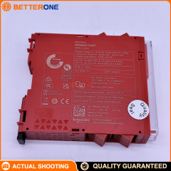 Schneider Electric XPSBAC14AP Harmony XPS Safety Relay Module for E-Stop/Guard, 24VAC/DC Supply, 4NO + 1NC Safety Outputs, Auto/Manual/Monitored Start, Screw Terminals, 22.5mm DIN Rail