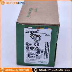 Schneider Electric ZB4BS844 Harmony XB4 Metal Selector Switch Head, Black, Ø22 mm Panel Mount, 3-Position Maintained, Non-Illuminated Operator Head for Industrial Control Panels