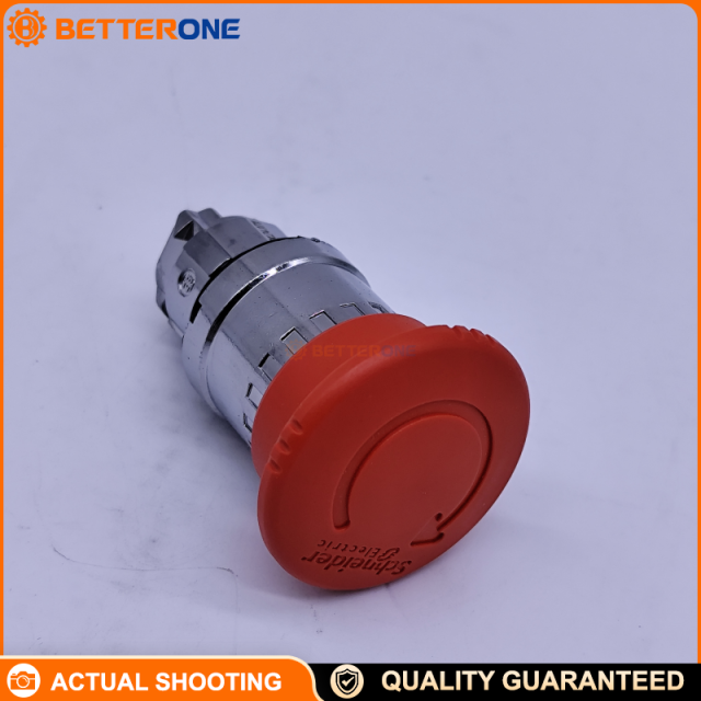 Schneider Electric ZB4BS844 Harmony XB4 Metal Selector Switch Head, Black, Ø22 mm Panel Mount, 3-Position Maintained, Non-Illuminated Operator Head for Industrial Control Panels