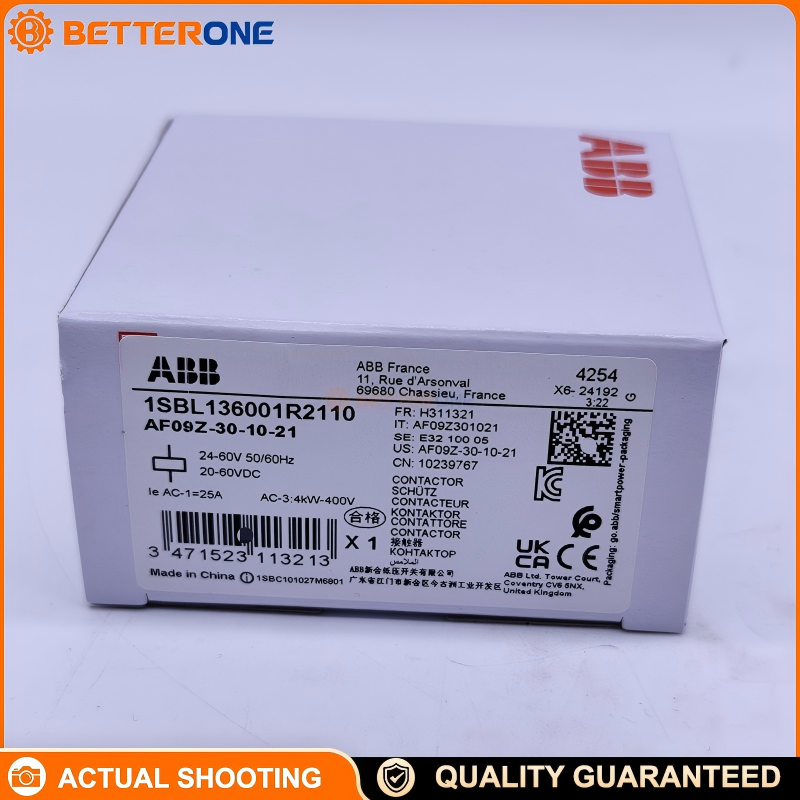 ABB 1SBL136001R2110 Control Relay for Industrial Automation and Motor Control Systems
