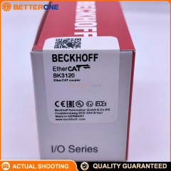 Beckhoff BK3120 PROFIBUS-DP “Economy plus” Bus Coupler, DP-V1, 128 Bytes In/Out, Up to 12 Mbaud, For KL K-Bus Terminals (64 / 255 with K-Bus Extension)