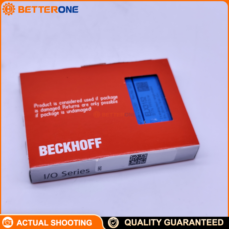 Beckhoff ELX3152 EtherCAT Intrinsically Safe Analog Input Terminal, 2-Channel 0/4–20 mA, 16-Bit Single-Ended, Zone 0/20 & 1/21 Field Device Interface, Software-Selectable Range