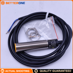 Ifm IG5594 Inductive Proximity Sensor, M18x1 Flush Mount, 5 mm Sensing Range, 10–55 VDC, 2-Wire PNP/NPN, NO/NC Selectable, 400 mA Output, 700 Hz, IP67, 2 m Cable