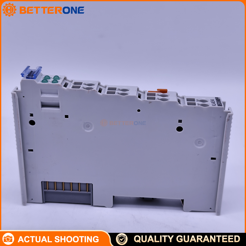 Beckhoff KL4034 K-bus Analog Output Bus Terminal, 4-Channel Voltage Output -10…+10 V, 12-Bit Resolution, Electrically Isolated Outputs, Common Ground per Terminal, Run LEDs for Bus Coupler Data Exchange