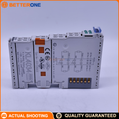 Beckhoff KL4034 K-bus Analog Output Bus Terminal, 4-Channel Voltage Output -10…+10 V, 12-Bit Resolution, Electrically Isolated Outputs, Common Ground per Terminal, Run LEDs for Bus Coupler Data Exchange
