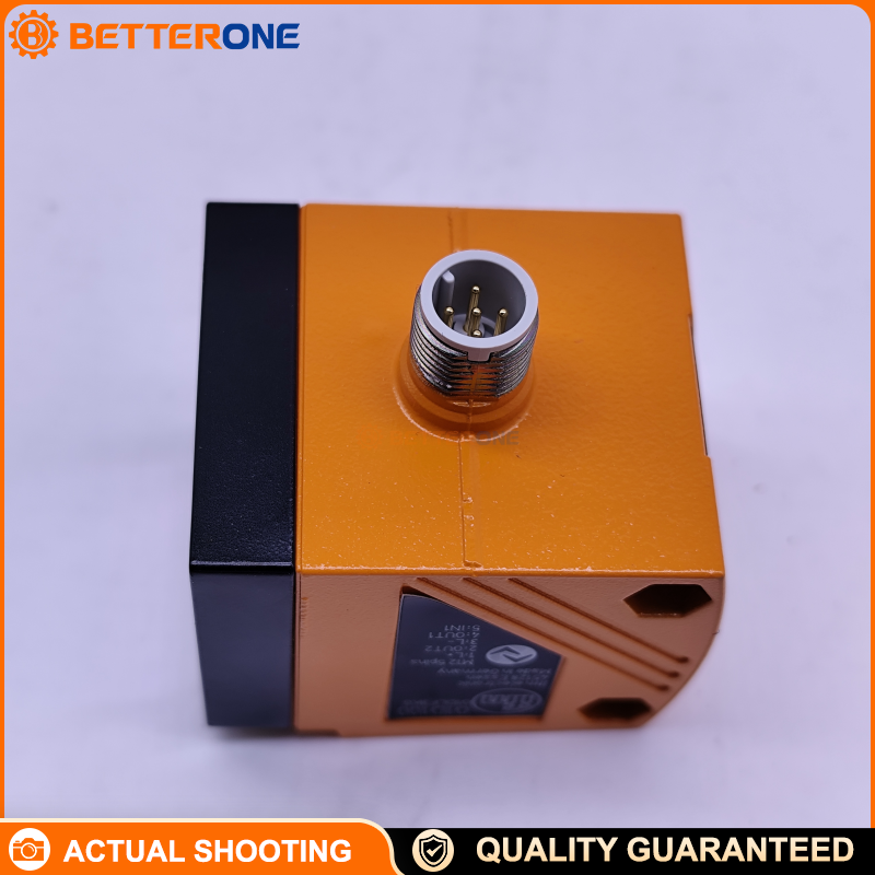 IFM O1D100 Laser Distance Sensor (O1D Series), Time-of-Flight Measurement, Measuring Range 0.2–10 m, Background Suppression Up To 19 m, DC PNP, 2 Switching Outputs (One Programmable As Analog 4–20 mA / 0–10 V), IO-Link, Class 2 Visible Laser
