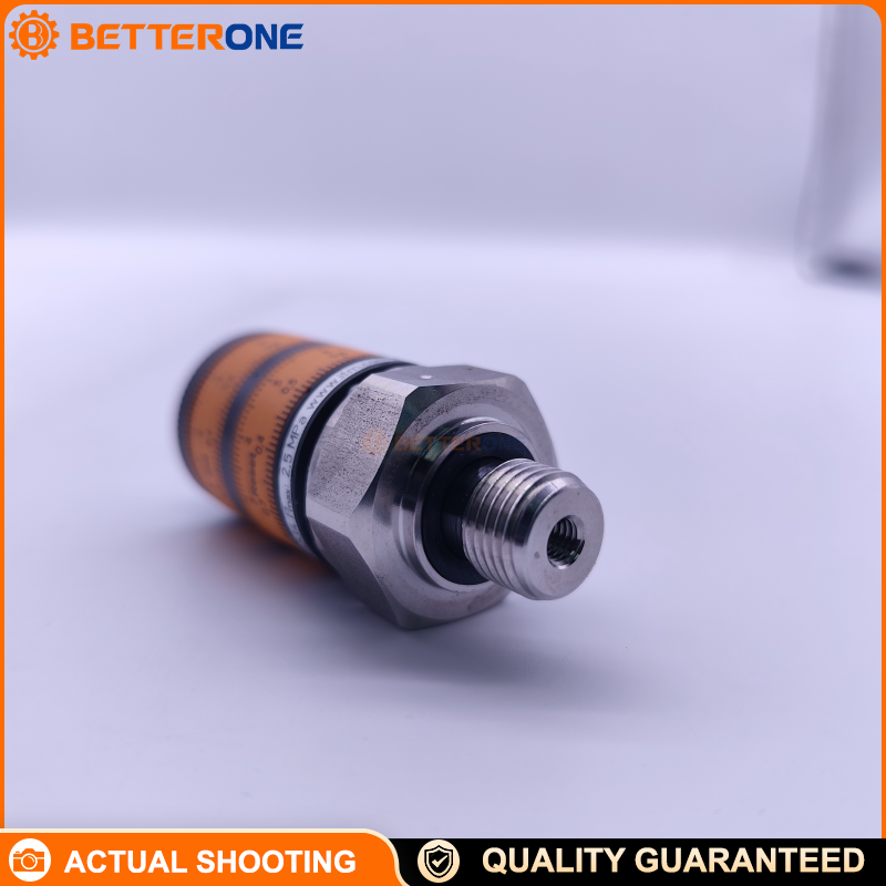 IFM PK6534 Electronic Pressure Switch (PK-010-RFG14-HCPKG/US//W), 0–10 bar (0–1 MPa) Relative Pressure, 2×PNP Switching Outputs (NO/NC Complementary), 9.6–32 VDC, G 1/4 A Process Connection + M5 Internal Thread, For Liquids & Gases, -25…80°C Media