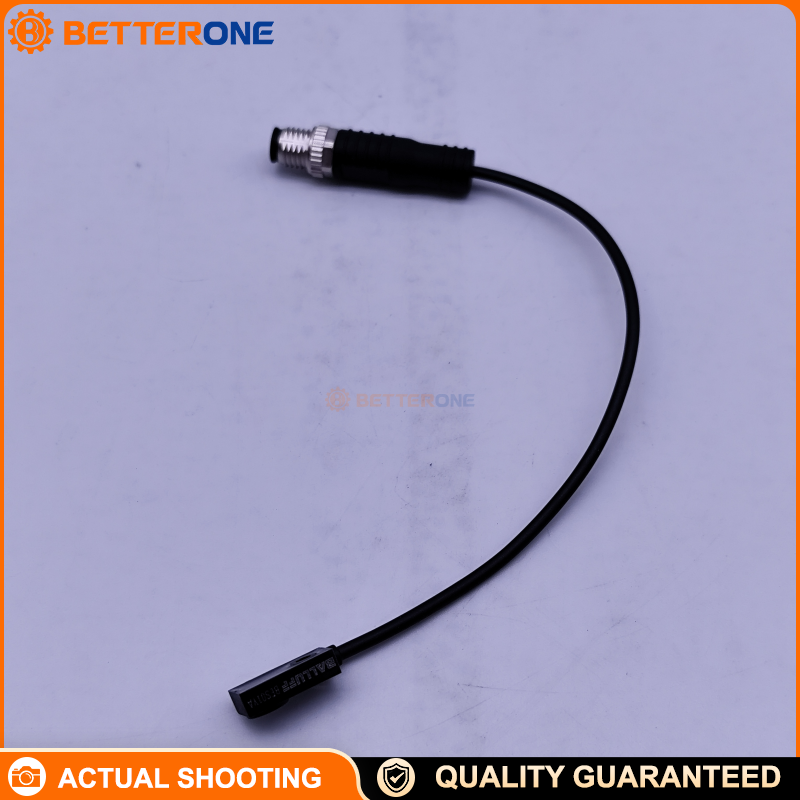 Balluff BES01YA Inductive Proximity Sensor (BES R04KC-PSC15B-EP00,13-GS49), 1.5 mm Flush Mount Detection, PNP Normally Open, 10–30 VDC, M8 3-Pin Connector, Compact 16×8×4.7 mm, IP67 Industrial