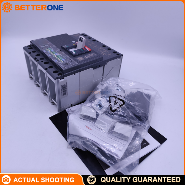 ABB 1SDA068162R1 Tmax XT4N 250 Fixed 4-Pole MCCB, Front Terminals, Ekip LSIG Solid-State Trip Unit, In=250A, IEC 690VAC, For Power Distribution Panels