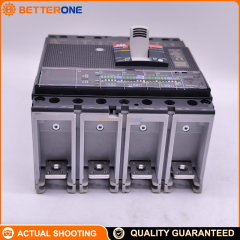 ABB 1SDA068162R1 Tmax XT4N 250 Fixed 4-Pole MCCB, Front Terminals, Ekip LSIG Solid-State Trip Unit, In=250A, IEC 690VAC, For Power Distribution Panels