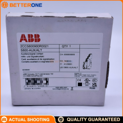 ABB 2CCS800900R0021 S800-AUX/ALT Auxiliary & Signal Contact Module, Accessory for S800 High-Performance MCB System