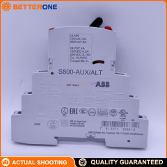 ABB 2CCS800900R0021 S800-AUX/ALT Auxiliary & Signal Contact Module, Accessory for S800 High-Performance MCB System