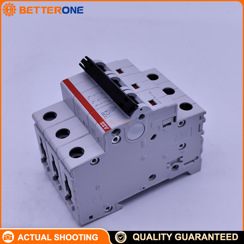 ABB 2CDS253001R0064 S203-C6 Miniature Circuit Breaker, S200 Series, 3-Pole, C Characteristic, 6A Rated Current, 230/400VAC, 6kA Breaking Capacity