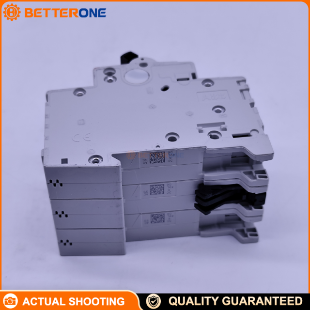 ABB 2CDS253001R0064 S203-C6 Miniature Circuit Breaker, S200 Series, 3-Pole, C Characteristic, 6A Rated Current, 230/400VAC, 6kA Breaking Capacity