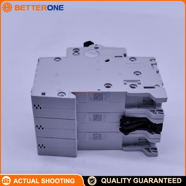 ABB 2CDS253001R0164 S203-C16 Miniature Circuit Breaker, S200 Series, 3-Pole (3P), C-Curve, 16A, Thermal-Magnetic Trip, Current Limiting, IEC/EN 60898-1 & IEC/EN 60947-2
