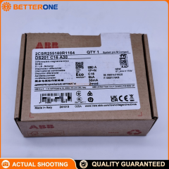 ABB 2CSR255180R1164 DS201 C16 A30 RCBO, 1P+N, C-Curve 16A, Type A 30mA RCD, 230VAC, DIN-Rail, End-Circuit Overload/Short-Circuit + Earth-Leakage Protection