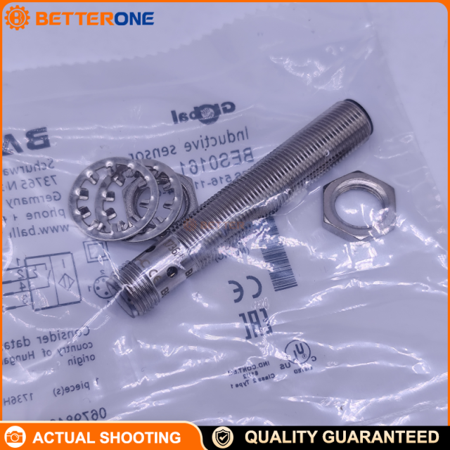 Balluff BES-516-113-S4-C Inductive Proximity Sensor (Order Code BES0161), M12x1 Ø12×70mm Flush Mount, 2mm Range, PNP NO/NC, 10–30VDC, 3500Hz, Stainless Steel Housing, M12 4-Pin Connector