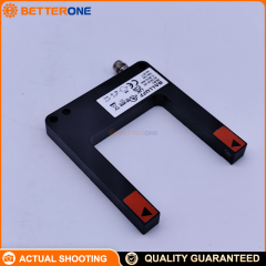 Balluff BGL50A-001-S49 Fork Sensor (Order Code BGL001J), Through-Beam, 50mm Fork Opening, PNP NO/NC, 10–30VDC, Red LED, Ø1.5mm Light Spot, 1500Hz, M8 3-Pin Connector, 10×70×88mm Metal Housing