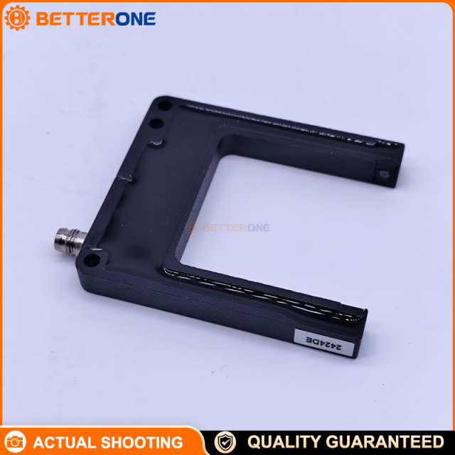 Balluff BGL50A-001-S49 Fork Sensor (Order Code BGL001J), Through-Beam, 50mm Fork Opening, PNP NO/NC, 10–30VDC, Red LED, Ø1.5mm Light Spot, 1500Hz, M8 3-Pin Connector, 10×70×88mm Metal Housing