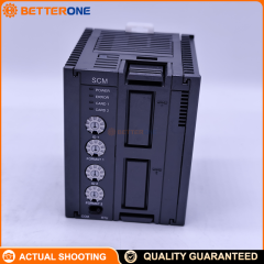 Delta AS00SCM-A AS Series PLC Communication Extension Module, serial base, RS-232/RS-422/RS-485, supports 2 function cards, push-in terminals, DIN-rail mount, IP20.