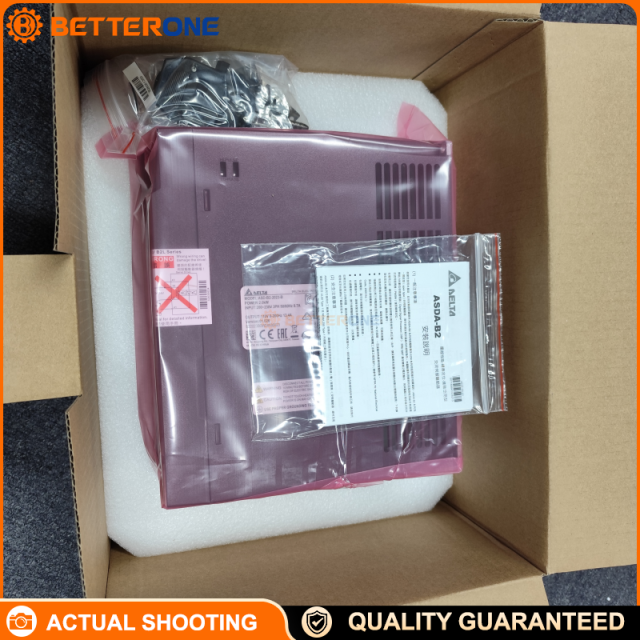 Delta ASD-B2-2023-B ASDA-B2 AC Servo Drive, 2 kW, 200–240 V class, 3-phase input, high-performance digital servo amplifier compatible with ECMA servo motors, for packaging, dispensing, conveyors and machine tool positioning