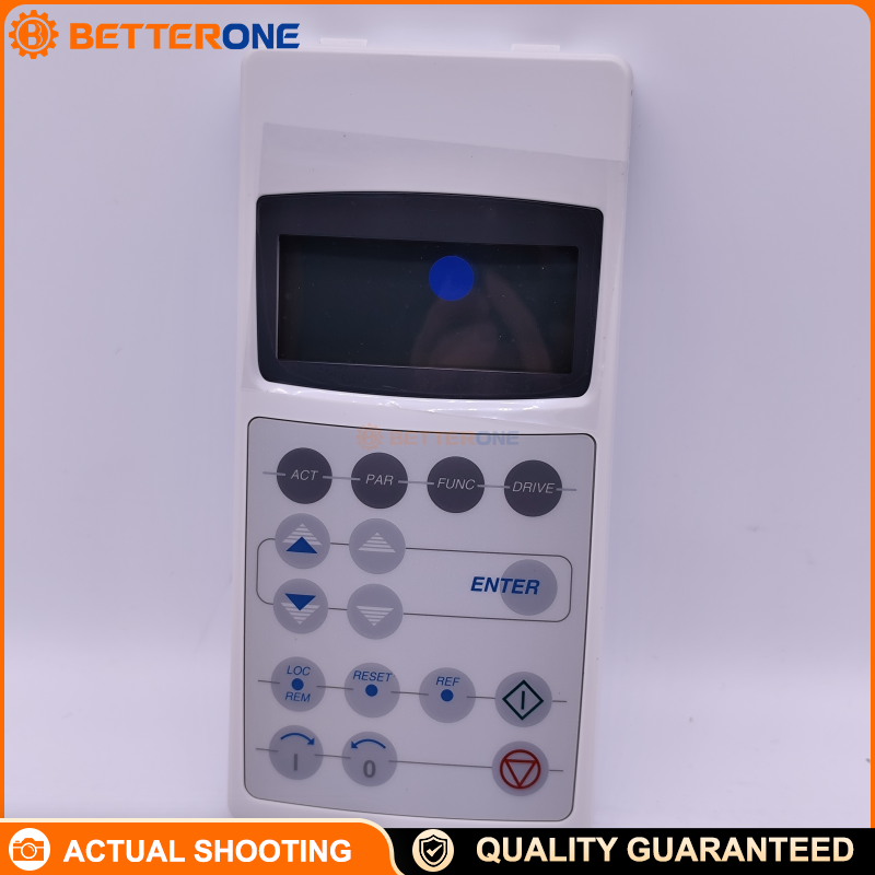 ABB CDP312R (CDP-312R) Drive Control Panel Keypad for ACS800/ACS850/ACSM1, 4×20 LCD, parameter setup, monitoring, alarm/fault messages, and drive assistants