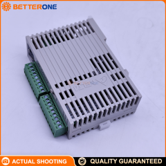 Delta DVP14SS211T DVP-SS2 Slim PLC CPU, 24VDC, 14 I/O (8DI+6DO), NPN sinking transistor outputs, built-in RS-232 & RS-485 (Modbus), 8K steps program capacity, DIN-rail mounting.
